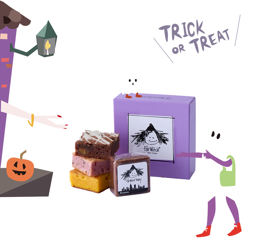 ハロウィン ブラウニー 4個入り