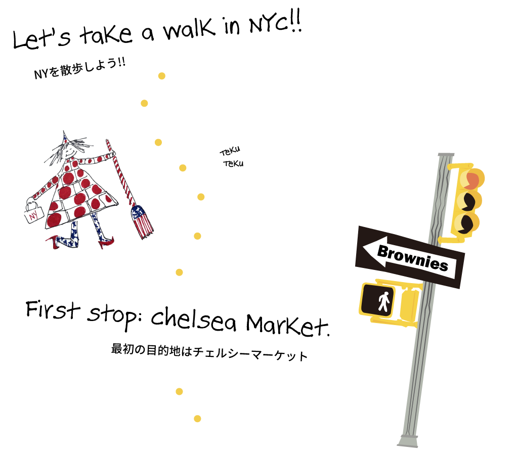 Let’s take a walk inNYC!!