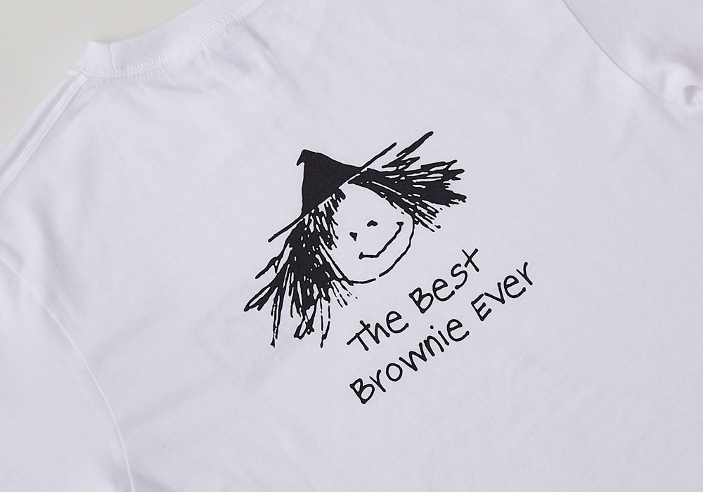 ブラウニーTシャツ  (ホワイト)