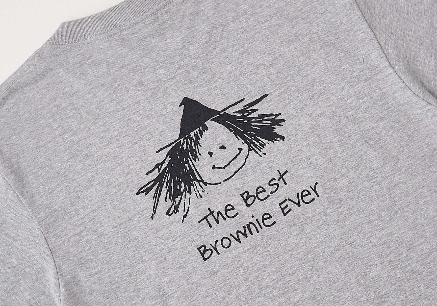 ブラウニーTシャツ  (杢グレー)