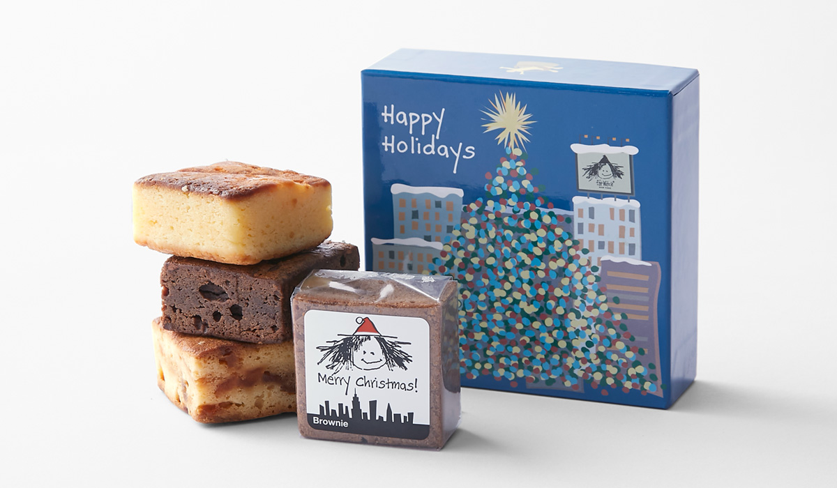 クリスマス ブラウニー  4個入り