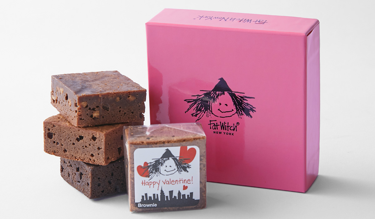 バレンタイン ブラウニー  4個入り