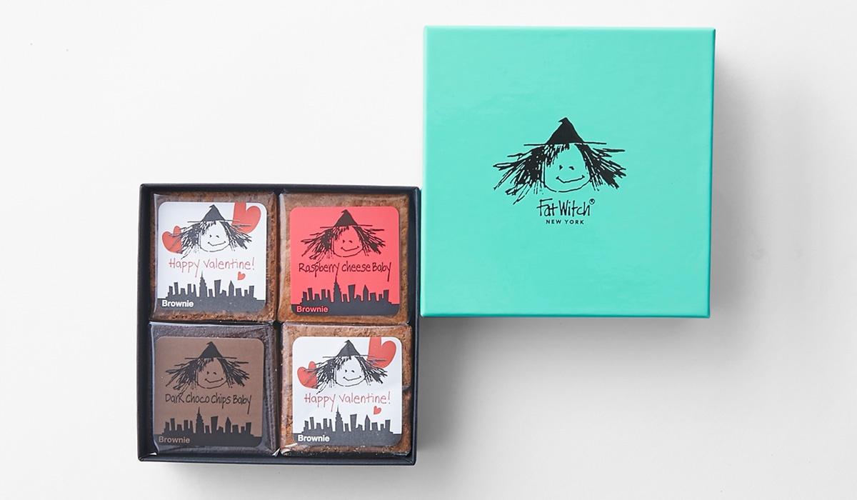 バレンタイン ブラウニー  4個入り